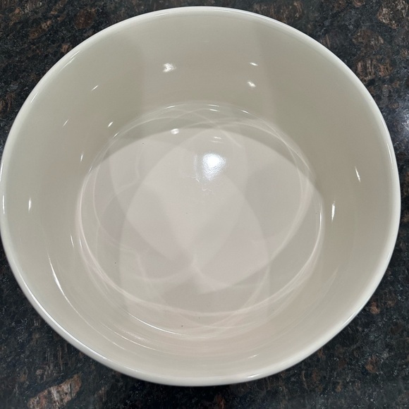 Rae Dunn White Dog Bowl - Good Doggy - Picture 2 of 6